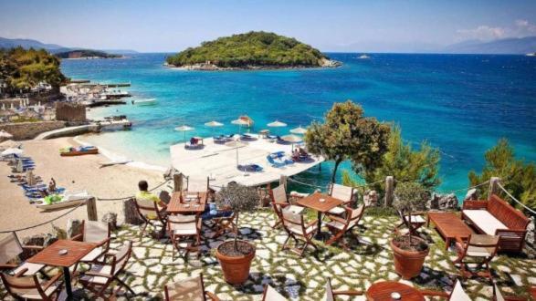 Angela Apartments Ksamil Esterno foto